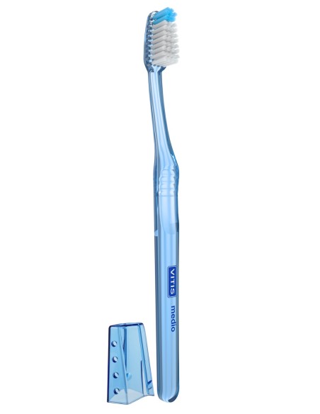 Cepillo de Dientes VITIS Medio para Higiene Diaria