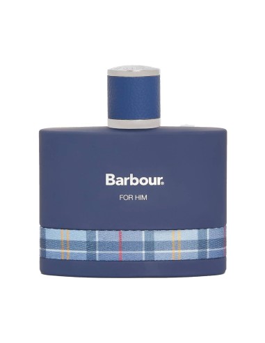 Frasco de perfume masculino en acabado azul marino mate con tapón texturizado a juego