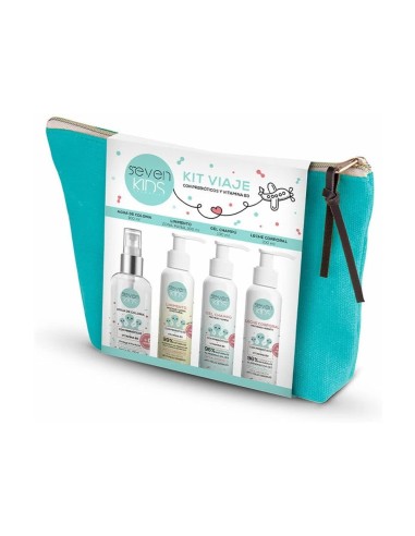 Seven Kids Neceser Kit de Viaje Infantil 4 Productos 100 ml