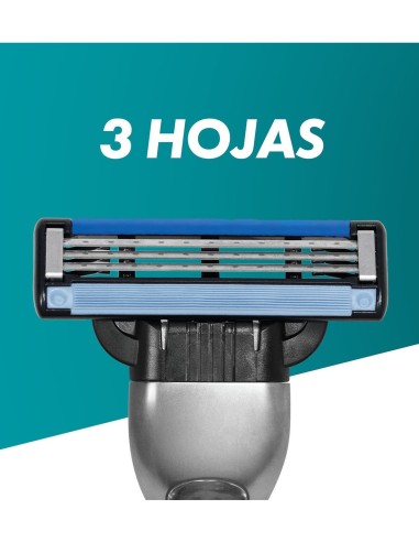 Gillette Mach3 Máquina de Afeitar + 1 Recambio | P&G