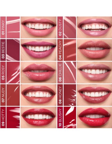 Eveline VinyLove Labial Liquido Vinilo 05 Rosy 4 ml