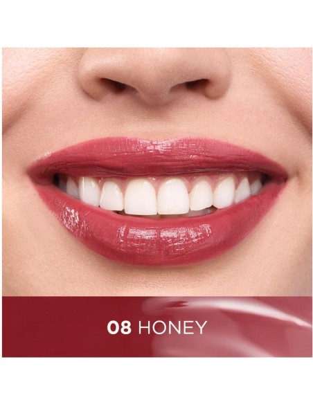 Labial Líquido Eveline VinyLove Nº 08 Honey 4 ml | Efecto Vinilo