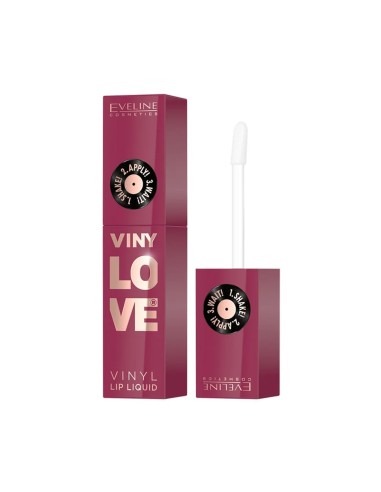 Labial líquido Eveline VinyLove Nº 10 Blushy efecto vinilo 4 ml