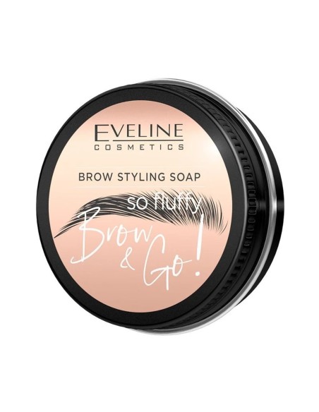 Jabón fijador de cejas Eveline Brow and Go So Fluffy 25g