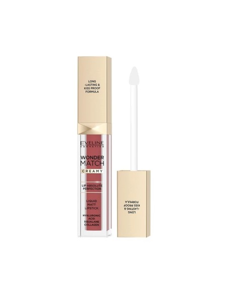 Labial líquido Eveline Wonder Match Creamy Liquid Matt Nº 07