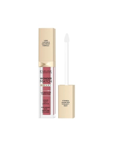 Labial líquido Eveline Wonder Match Creamy Liquid Matt Nº 08