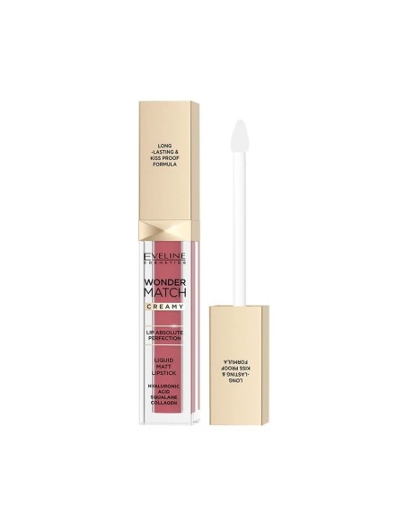 Labial líquido Eveline Wonder Match Creamy Liquid Matt Nº 08