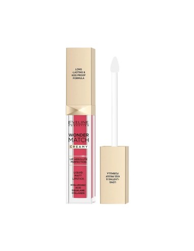 Labial líquido Eveline Wonder Match Creamy Liquid Matt Nº 12