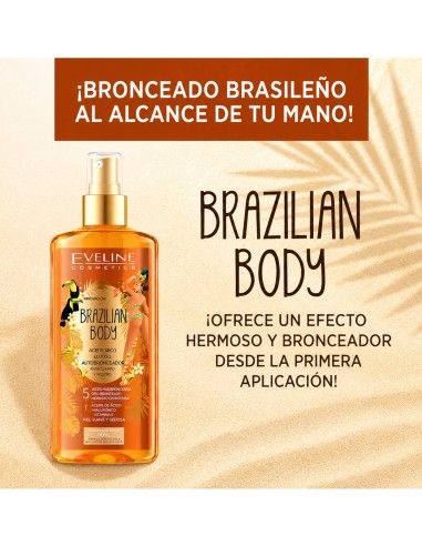 Eveline Brazilian Body Spray Autobronceador 5 en 1 150ml