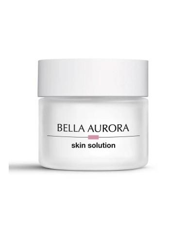 Vista frontal del tarro de crema facial Bella Aurora Age Solution Piel Mixta-Grasa 50 ml