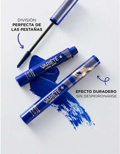 Eveline Variété Lashes Show Máscara de Pestañas Azul 10ml