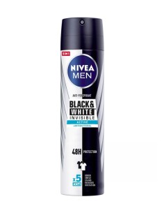 Antitranspirante para hombre Nivea Men Invisible B&W Active con protección 48h antimanchas