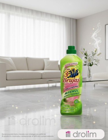 Las 3 Brujas Limpiador Concentrado 1L Verde