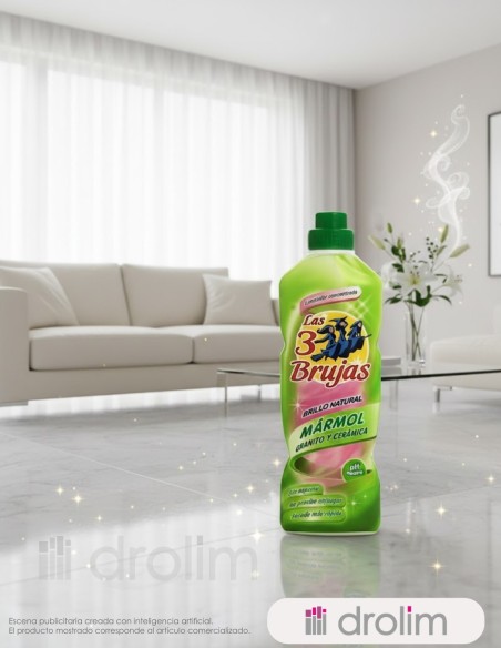 Las 3 Brujas Limpiador Concentrado 1L Verde