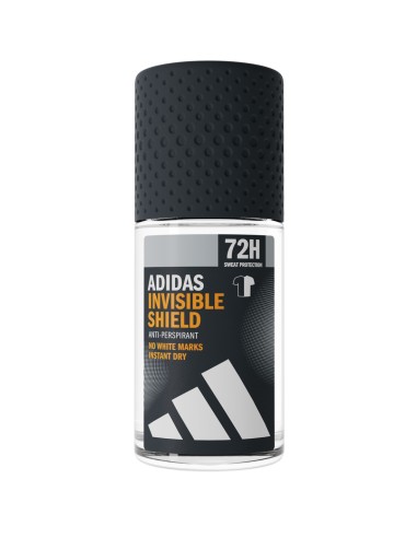 Desodorante roll-on Adidas Invisible Shield Anti-Perspirant de 50 ml.