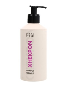 Botella de Xhekpon champú con colágeno y lipoproteínas 300ml con dosificador