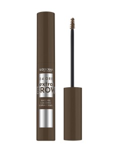 Mascara de cejas Deborah Milano 24Ore Extra Brow tono 02 Marron con cepillo aplicador