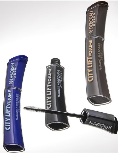 Deborah Milano Mascara City Lift Volume Blue Azul Tubing 36h