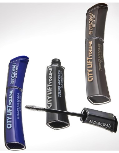 Deborah Milano Mascara City Lift Volume Black Negro 36h