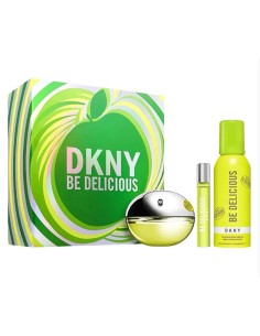 Estuche de regalo DKNY Be Delicious Eau de Parfum con spray de viaje y espuma de ducha