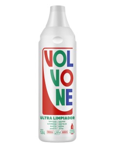 Botella frontal de Volvone Ultra Limpiador amoniacal de 1,5 litros