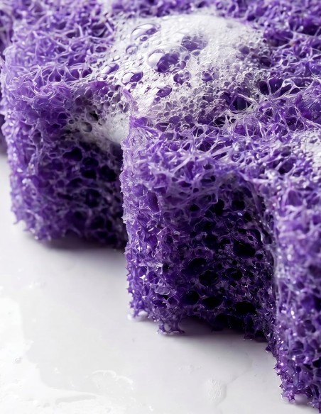 Textura de la esponja corporal exfoliante Actibel Peeling de Spontex