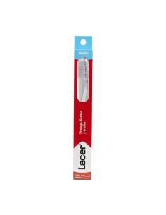 Envase tipo blíster del cepillo dental Lacer dureza media para dientes y encías