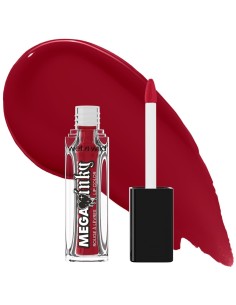 Labial líquido mate Wet n Wild Mega Inky Lip Color tono Red Red Revival