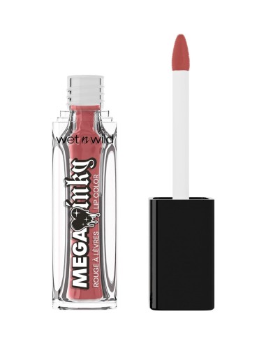 Pintalabios permanente en tono nude cálido Wet n Wild Mega Inky