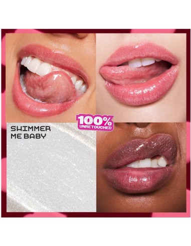 Lip oil plumper con destellos brillantes Wet n Wild Shimmer Me Baby