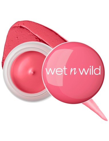 Colorete crema a polvo Wet n Wild Mother Fluffer Cloud Blush tono Pink-A-Boo