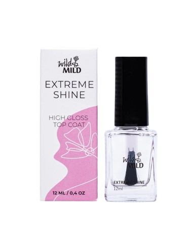 Capa superior de brillo extremo Wild&Mild Extreme Shine High Gloss Top Coat 12ml