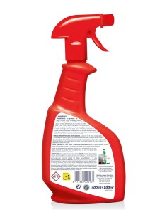 Vista frontal de la pistola quitamanchas Cebralín Axilas 400ml para sudor y desodorante. 2