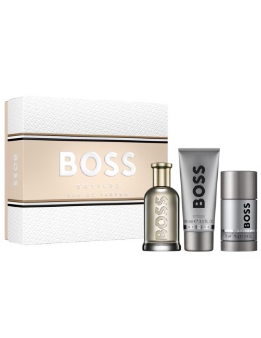 Cofre de regalo Boss Bottled Eau de Parfum con perfume 100 ml, gel de ducha y desodorante