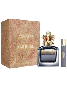 Set Jean Paul Gaultier Scandal Pour Homme con perfume de 100 ml y spray de viaje de 20 ml