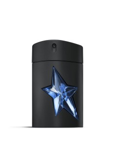 Frasco XL de perfume Thierry Mugler AMen EDT 100 ml recargable de goma negra