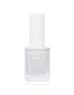 Esmalte de uñas Wild y Mild Classic tono Snow White 12 ml