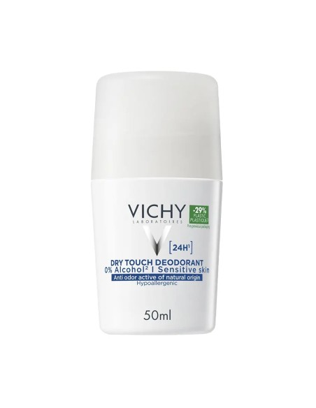 Desodorante roll-on Vichy Sensitive Skin 24h para piel sensible 50 ml