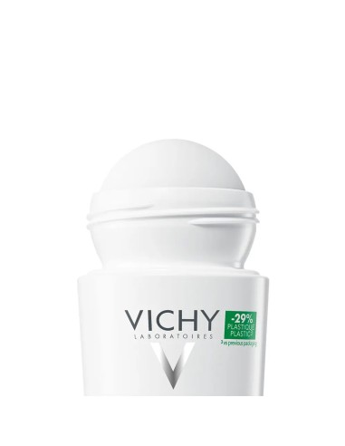 Detalle del packaging ecológico Vichy Sensitive Skin con gluconato de zinc