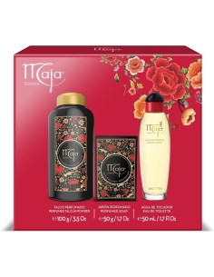 Estuche de regalo Maja España con EDT 50ml talco 100g y jabon 50g