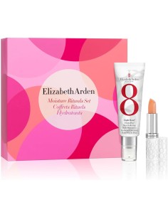 Estuche Elizabeth Arden Moisture Rituals Set con crema HydraPlay y balsamo labial