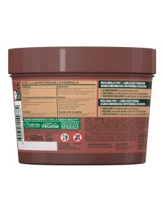 Tarro de mascarilla capilar Garnier Fructis Hair Food Coco Alisadora 390ml 2