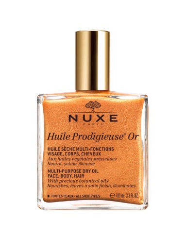 NUXE ACEITE SECO HIDRATANTE MULTI FUNCIONES 100% VEGEAL 100 ML