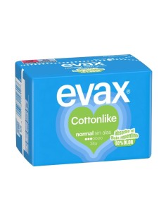 EVAX COTTONLIKE COMPRESA NORMAL 24 UDS SIN ALAS