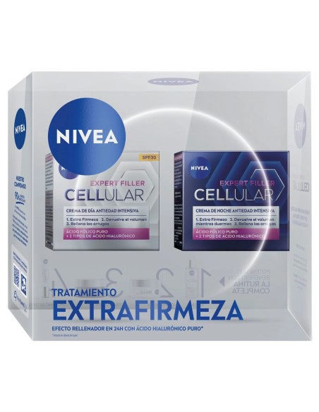 Estuche Nivea Cellular Set Antiedad Día FP30 50ml y Noche Intensiva 50ml