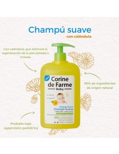 CORINE DE FARME CHAMPU SUAVE 500 ML DOSIFICADOR 2