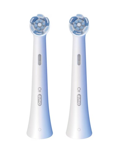 Cabezales de recambio blancos compatibles con cepillo eléctrico Oral-B iO
