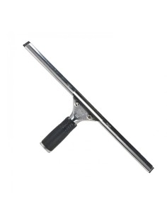 Limpiacristales completo de acero inoxidable de 45 cm con empuñadura ergonómica