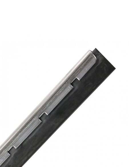 Vista en detalle de la banda de goma flexible de secado para racleta limpiacristales
