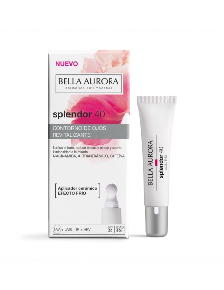 Bella Aurora Splendor 40 Contorno de ojos revitalizante SPF20 con caja y tubo